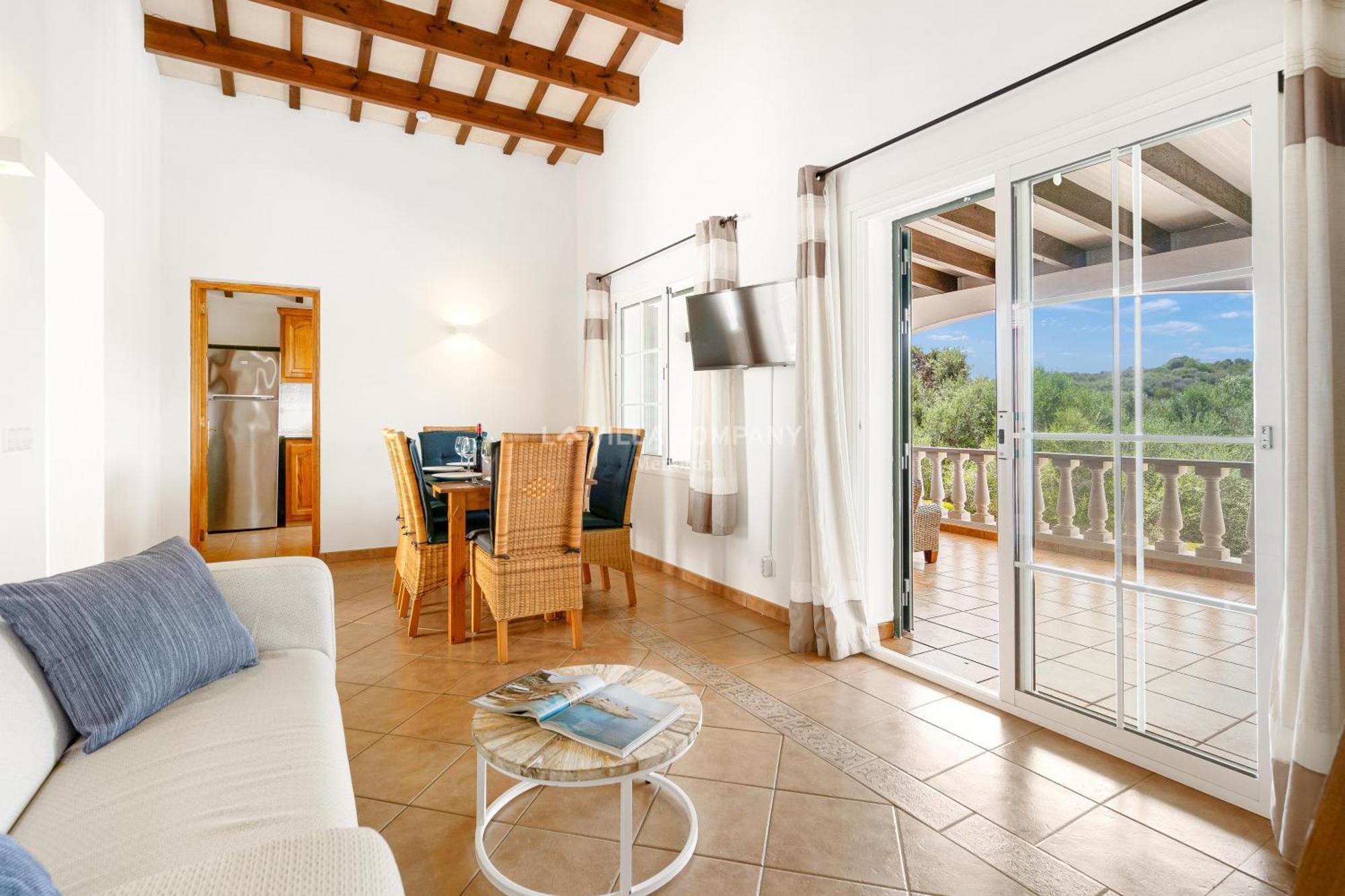 Villa Sylvia Cala En Porter  Buitenkant foto