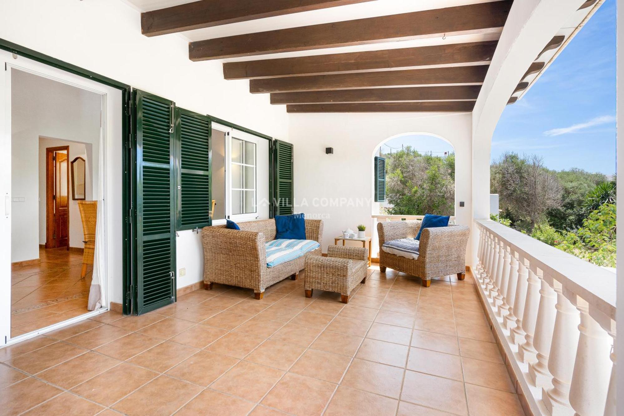 Villa Sylvia Cala En Porter  Buitenkant foto