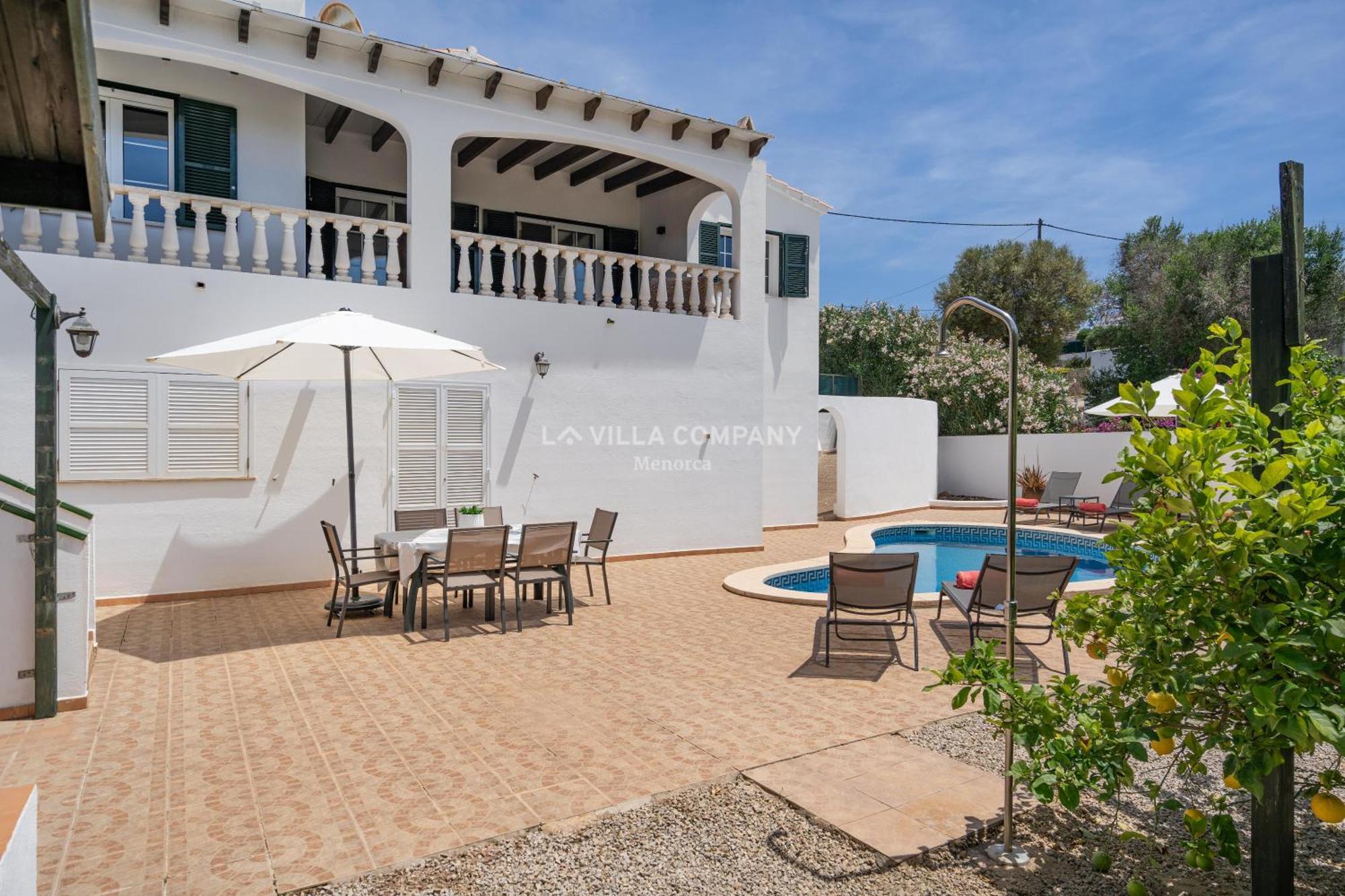 Villa Sylvia Cala En Porter  Buitenkant foto