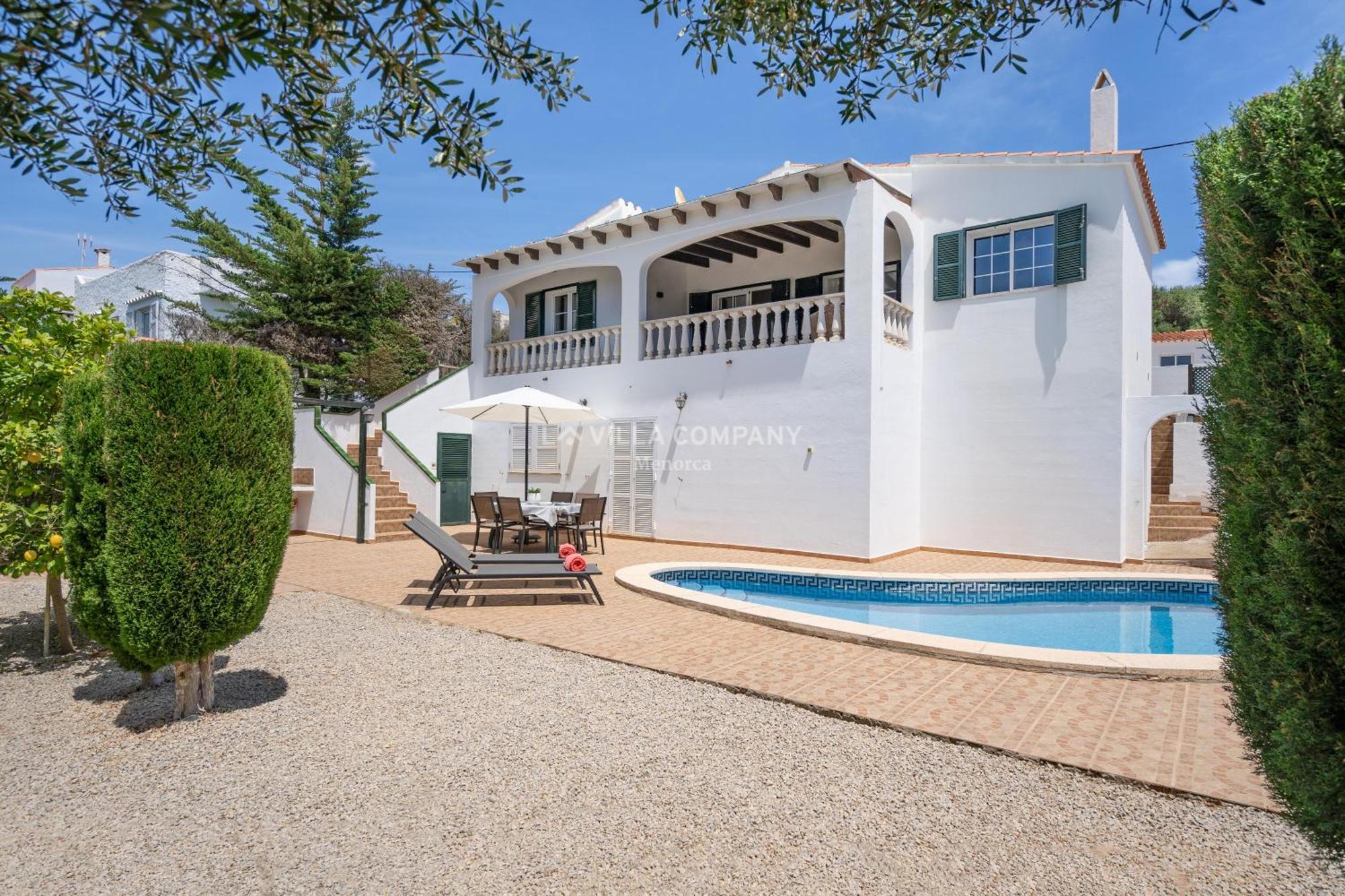 Villa Sylvia Cala En Porter  Buitenkant foto