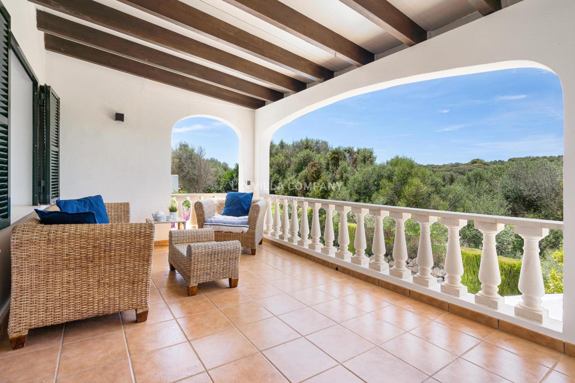 Villa Sylvia Cala En Porter  Buitenkant foto